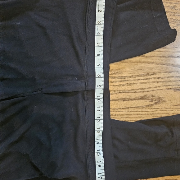 Laura ashley size 12 petite black dress pants super stretchy - Picture 6 of 8